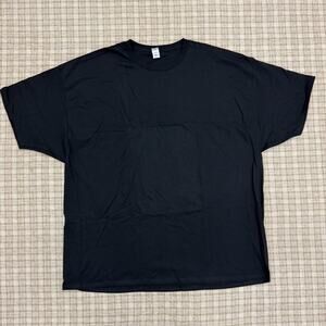 Hanes Black Shirt 3XL Mens NEW 4-Pack Soft Spun Cotton Crew Neck Tee Short Sleev